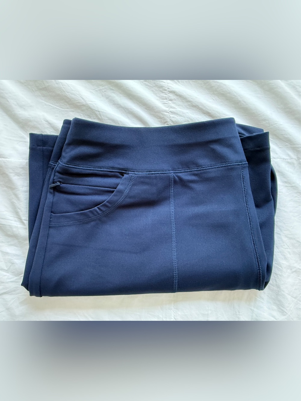 Lands' End Women’s Navy Blue Active Shorts